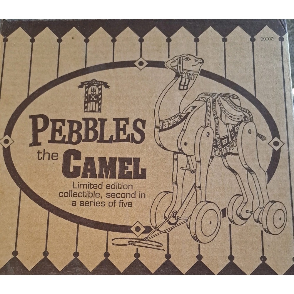 Fisher Price Toy Town Buffalo Zoo Pebbles the Camel Limited Edition TOYFEST1999 - Picture 4 of 7
